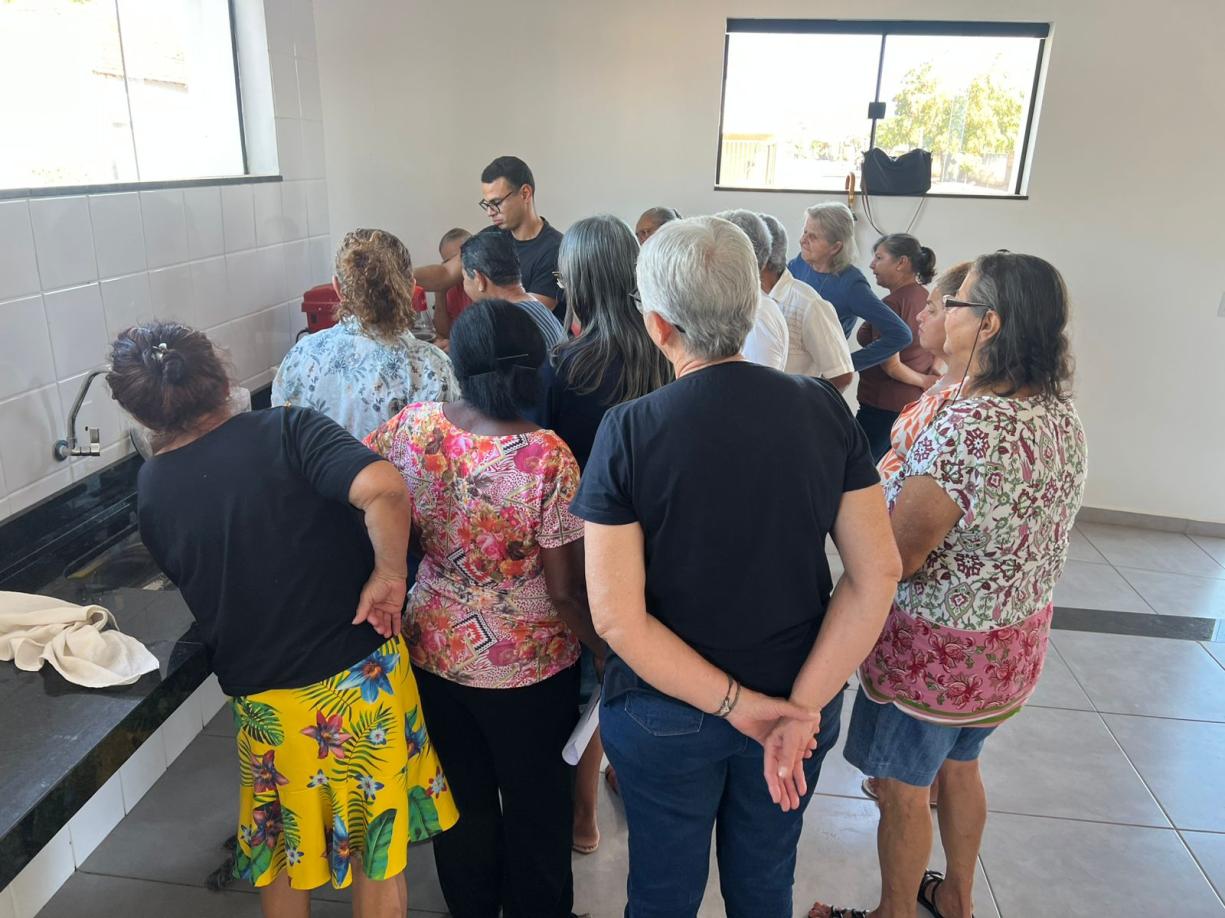 Idosos do SCFV participam de curso especial de panificação e salgados