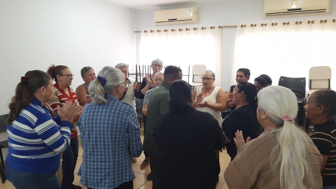 Oficina Gingoterapia na Terceira Idade