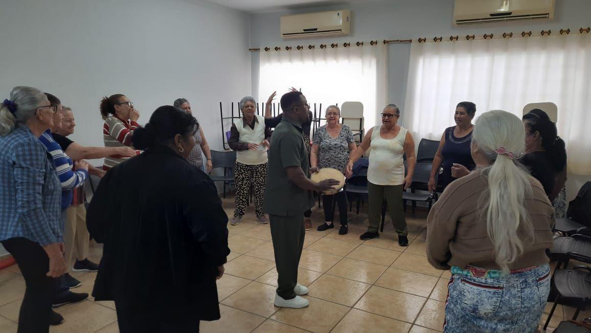 Oficina Gingoterapia na Terceira Idade