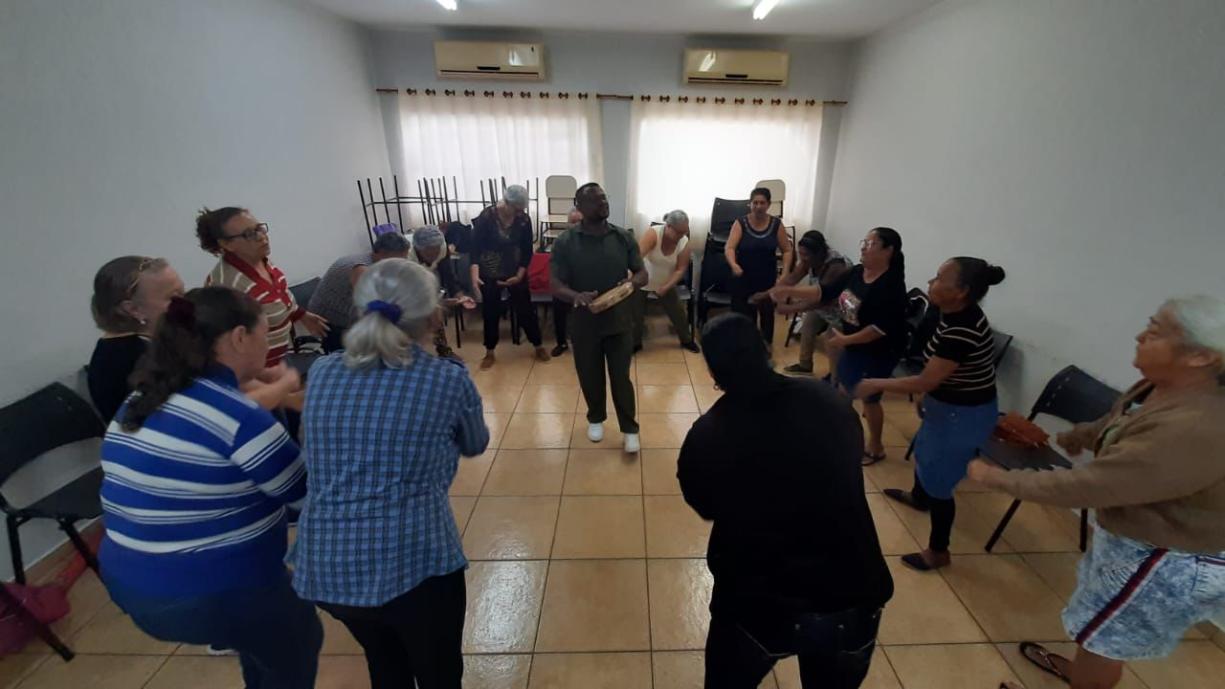 Oficina Gingoterapia na Terceira Idade