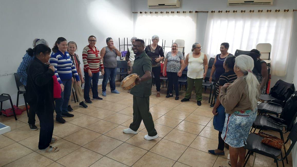 Oficina Gingoterapia na Terceira Idade