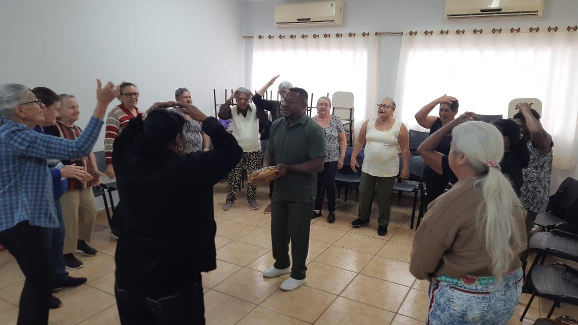 Oficina Gingoterapia na Terceira Idade