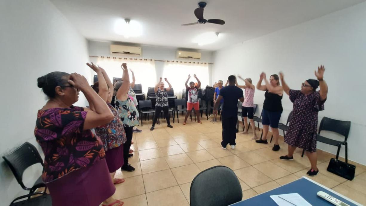 Reunião Socioassistencial Serviço de Convivência e Fortalecimento de Vínculos Idosos