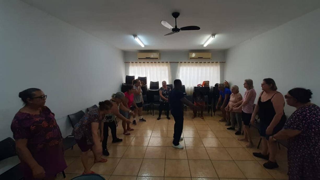 Reunião Socioassistencial Serviço de Convivência e Fortalecimento de Vínculos Idosos