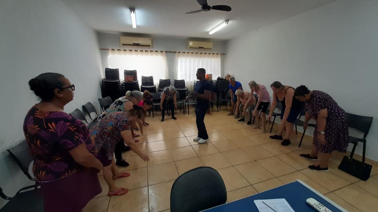 Reunião Socioassistencial Serviço de Convivência e Fortalecimento de Vínculos Idosos
