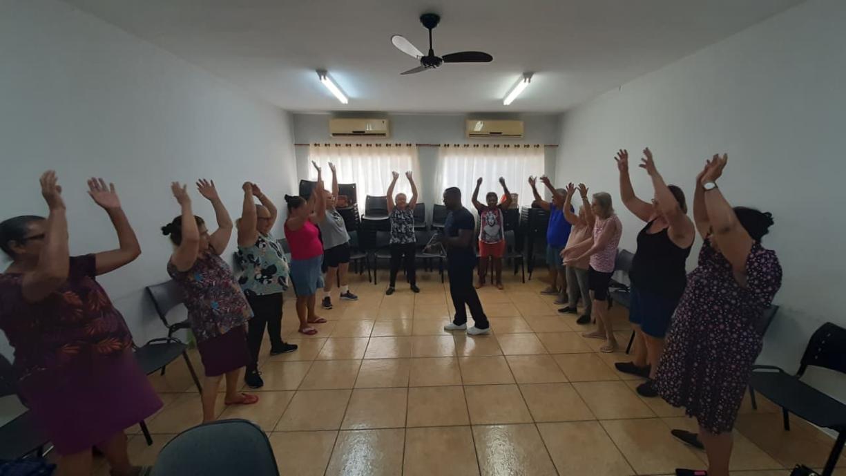 Reunião Socioassistencial Serviço de Convivência e Fortalecimento de Vínculos Idosos