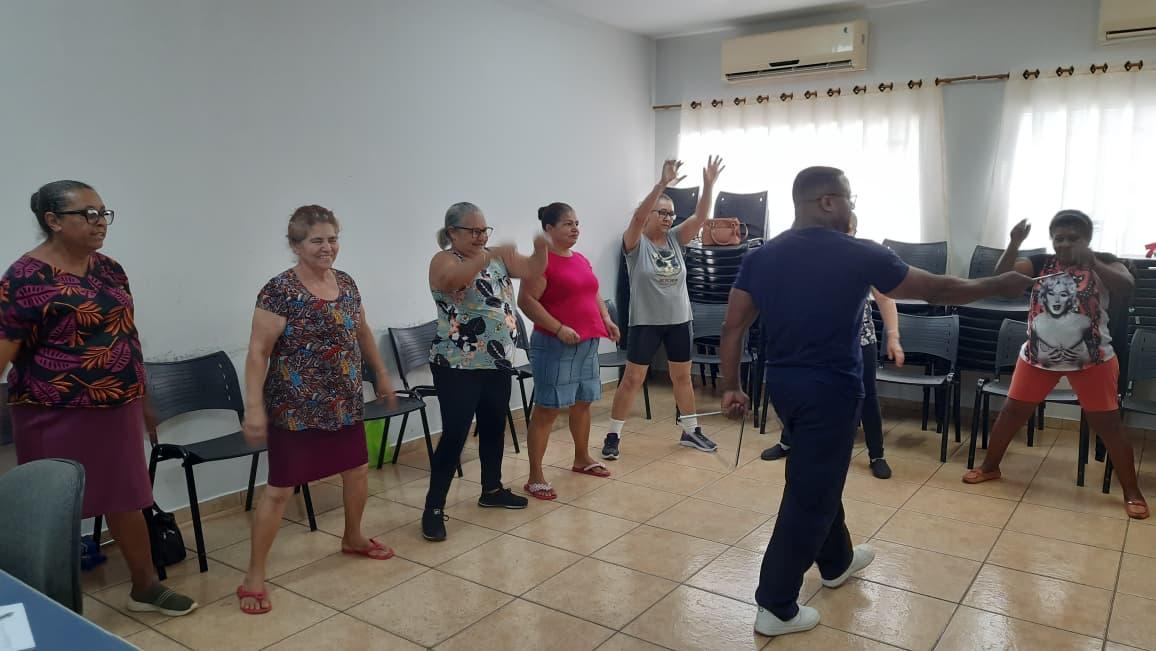 Reunião Socioassistencial Serviço de Convivência e Fortalecimento de Vínculos Idosos