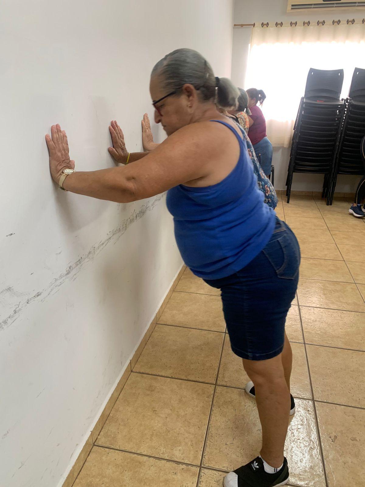 Oficina de Alongamento nas dependências do CRAS