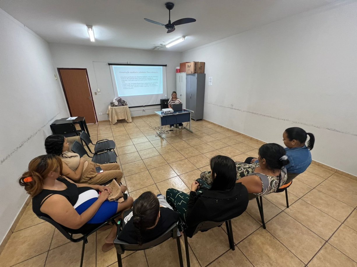 Reunião Socioassistencial com as Gestantes