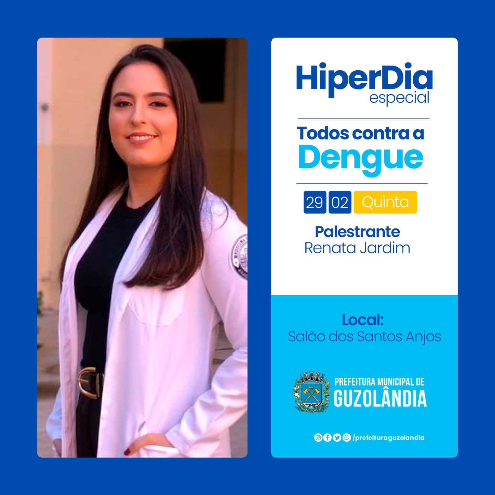 HIPERDIA ESPECIAL: Todos contra a dengue!
