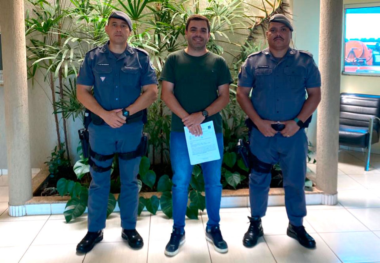 PREFEITURA E POLÍCIA MILITAR REFORÇAM PARCERIA NA ÁREA DA SEGURANÇA