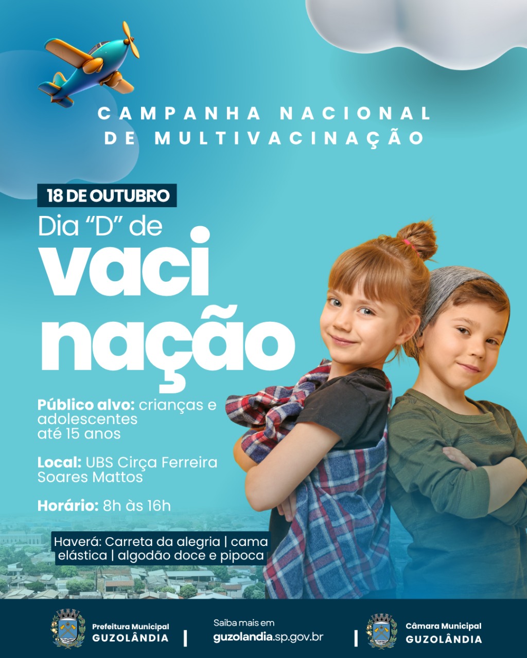 Dia D de Vacinação – Campanha Nacional de Multivacinação