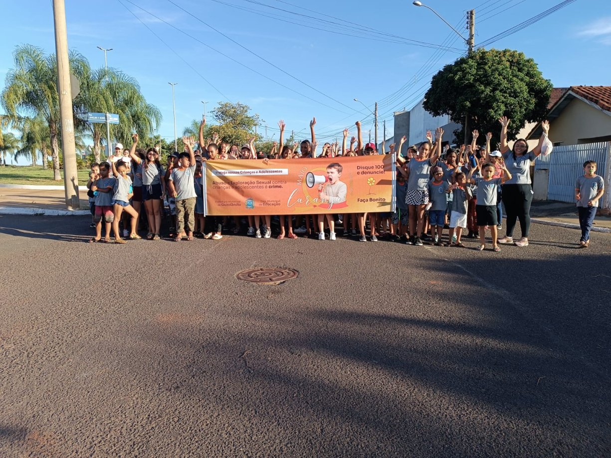 Alunos da EMEF Profª Neide Odete Maschio Ronqui